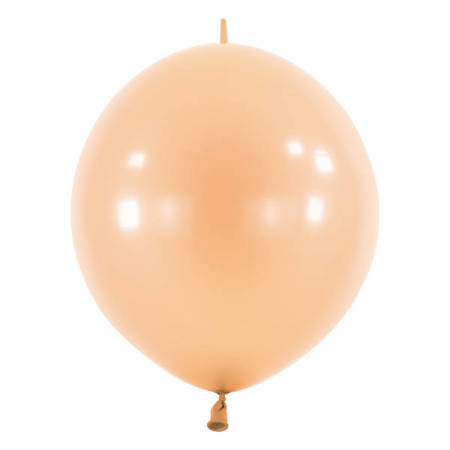 Balony lateksowe z łącznikiem, Decorator Fashion E-Link Blush, 15cm, 100 szt.