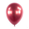 Balony lateksowe Ciemny Róż, Decorator Satin Luxe Chrome Pomegranate, 28cm, 50 szt.