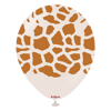 Balony lateksowe Safari Giraffe White Sand, żyrafa, 30 cm, 25 szt.