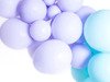 Balony lateksowe Strong, Liliowe, Pastel Light Lilac, 30cm, 50szt.