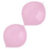 Balony lateksowe z łącznikiem Różowe, Decorator Standard E-Link Pretty Pink, 30cm, 50 szt.